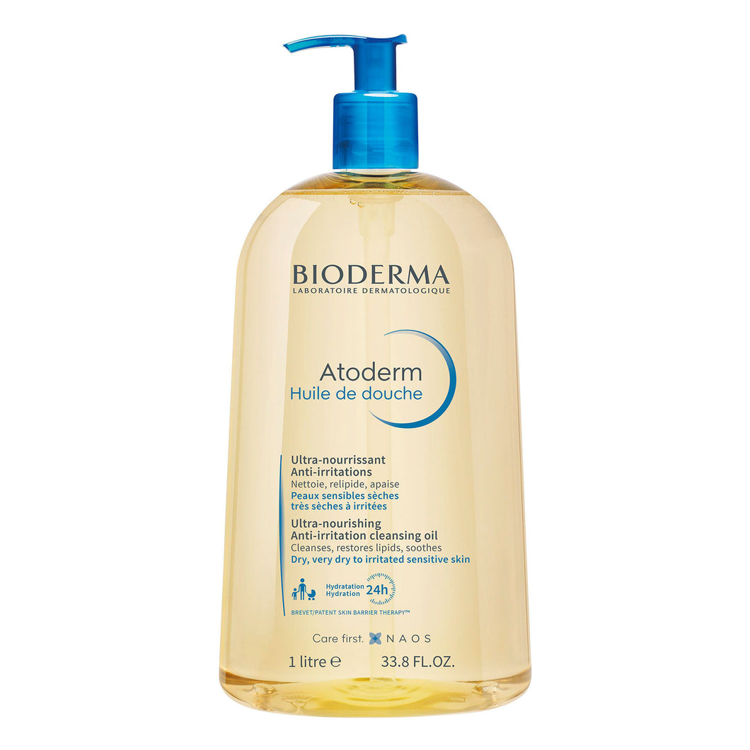 BIODERMA Atoderm Normal To Very Dry Skin Face and Body Cleanser 1000ml