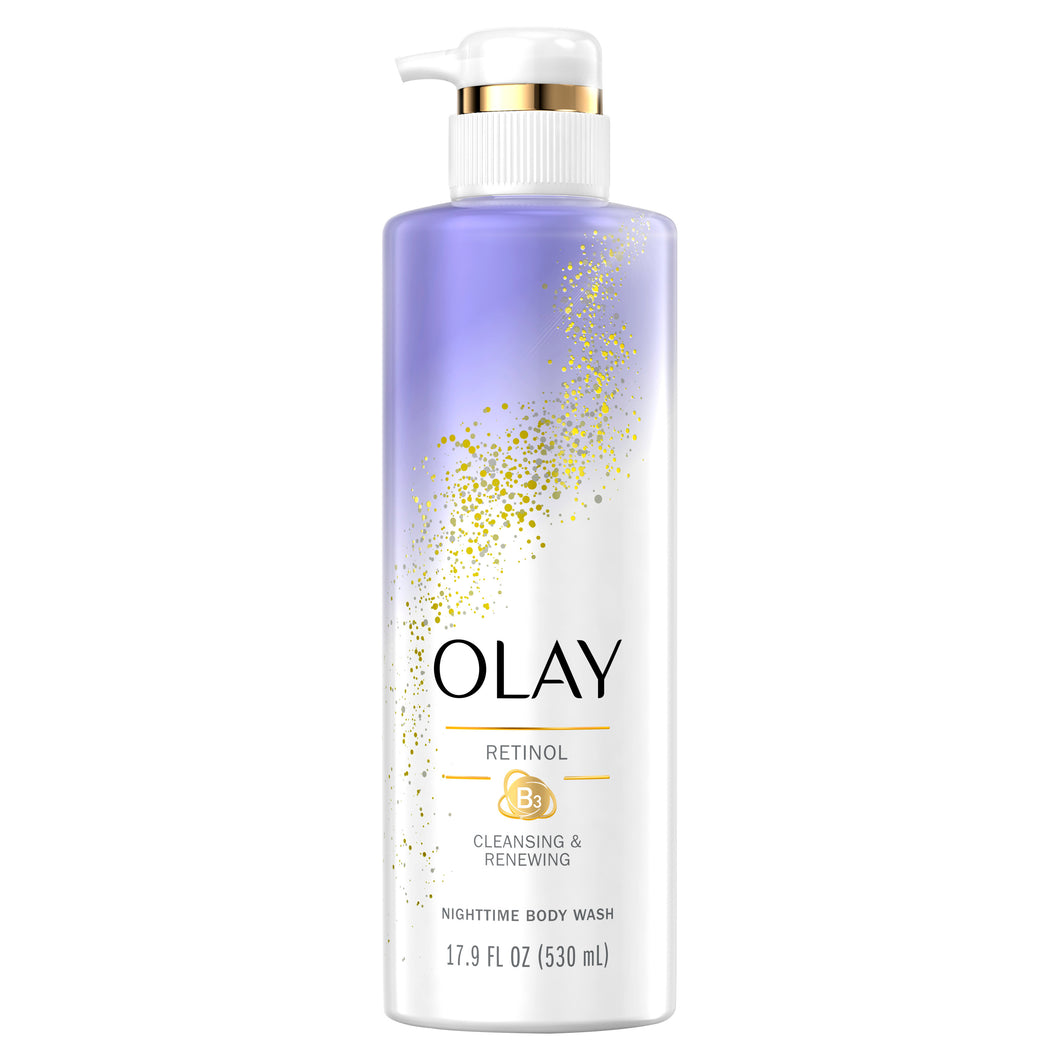 Olay Cleansing & Renewing Nighttime Body Wash with Retinol