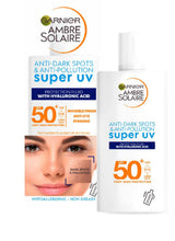 Ambre Solaire Super UV Anti Dark Spots & Anti Pollution Face Fluid SPF50+ 40ml