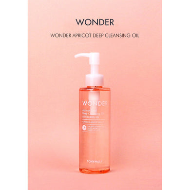 Tonymoly Wonder Apricot Deep Cleansing Oil 190ml